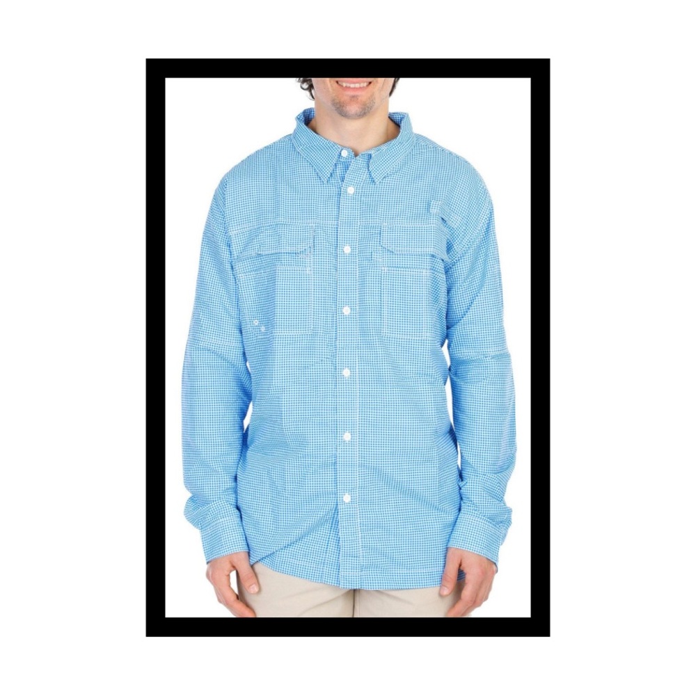 ‼️‼️Clearance-Men's Outdoor Plaid Print Button Down Shirt